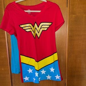 DC Comics Red Graphic Shirt